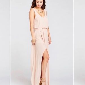 Show Me Your Mumu - Kendall in Dusty Blush Crisp